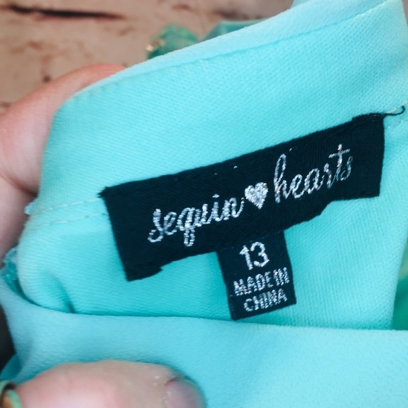 Sequence heart dress mini strapless‎ rhines… - Picture 7 of 7